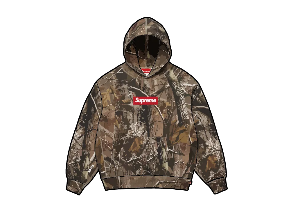 Supreme Box Logo Hooded Sweatshirt (25FW) "Realtree AP Camo"