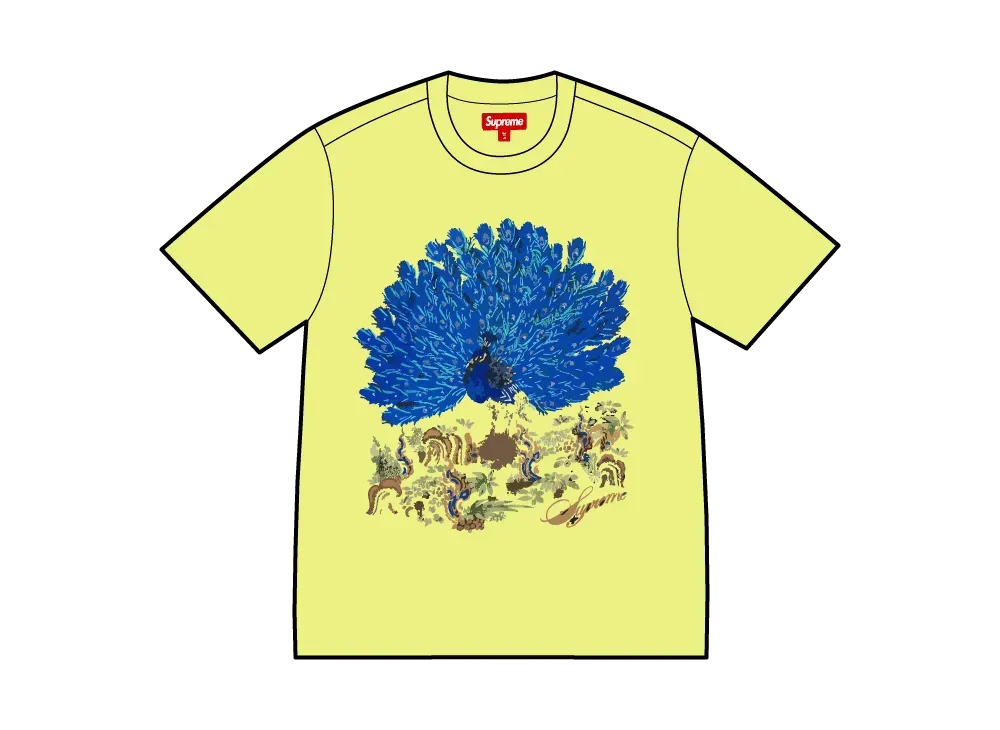 Supreme Peacock S/S Top "Lime"