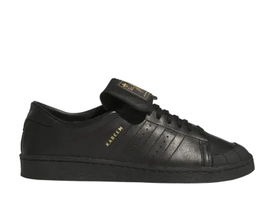 Willy Chavarria × adidas Jabbar Low "Core Black/Core Black/Gold Metallic"