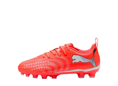 Puma GS Future 9 Play HG/AG+ Mid "Glowing Red/PUMA White/PUMA Black/PUMA Silver"