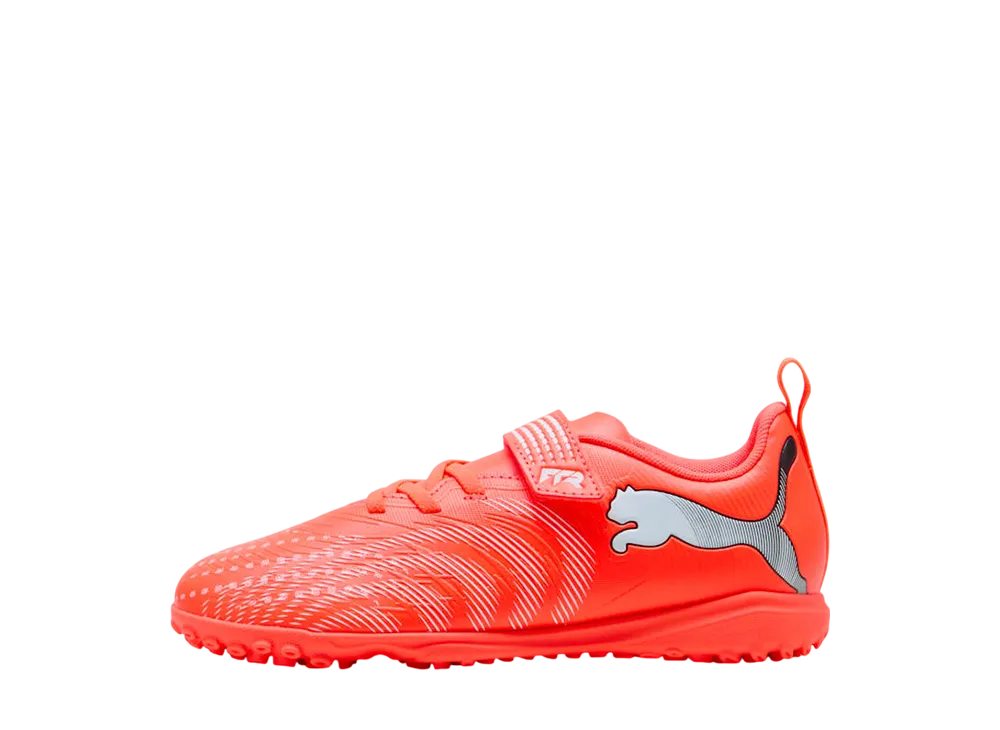 プーマ PS フューチャー プレイ TT V "グローイングレッド/プーマホワイト/プーマブラック/プーマシルバー" (キッズ)