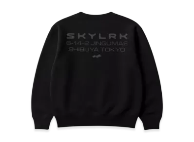 SKYLRK Tokyo pop up Crewneck Sweat "Cave"