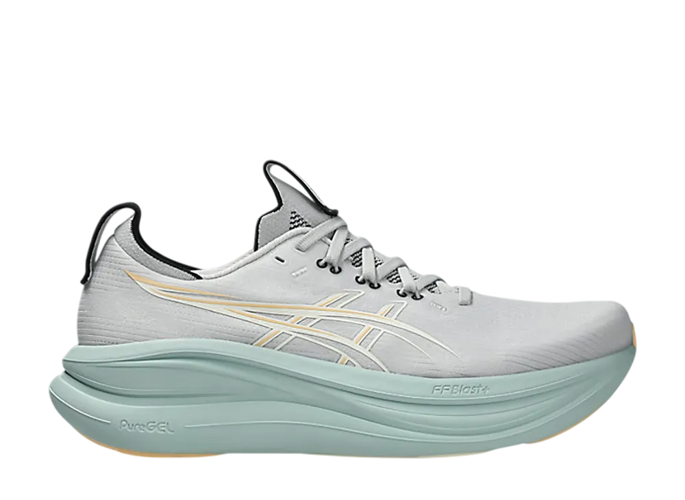アシックス ゲルニンバス28 "クラウドグレー/クリーム"