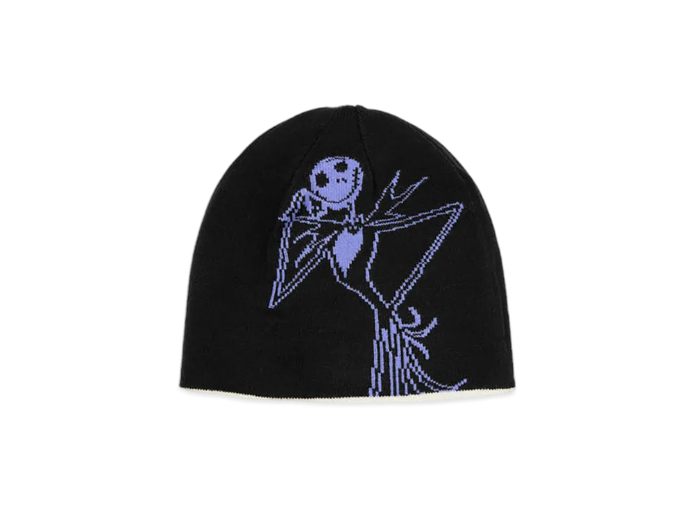 HUF x THE NIGHTMARE BEFORE CHRISTMASreverse Skull Beanie "Multi"