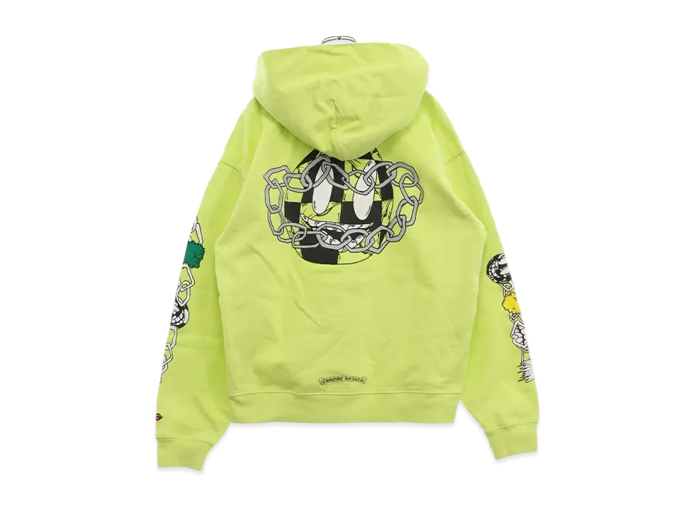 Chrome Hearts PPO Hardware HD Matty Boy Print Pullover Hoodie "Green"