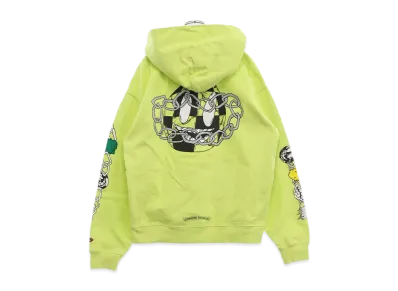 Chrome Hearts PPO Hardware HD Matty Boy Print Pullover Hoodie "Green"