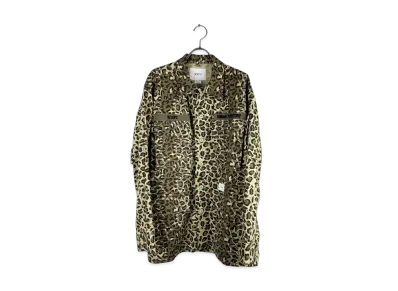 WTAPS Leopard Shirt Jacket "Beige"