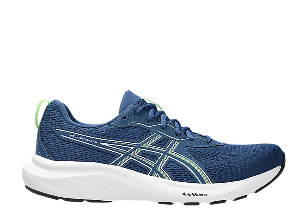 アシックス ゲルコンテンド9 "トワイライトブルー/イルミネイトグリーン"