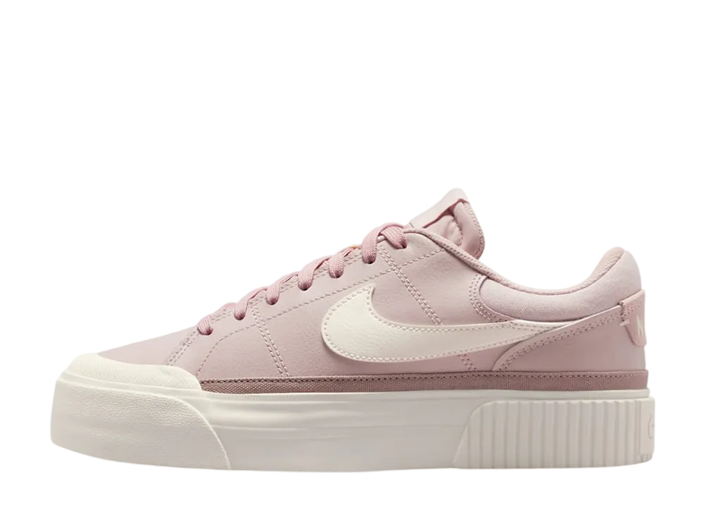 ナイキ ウィメンズ コートレガシー リフト "シルトレッド/モルト/ペールアイボリー"