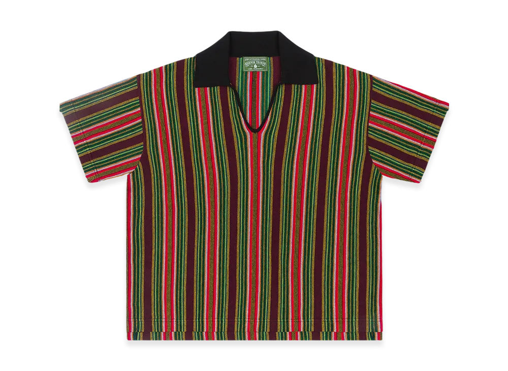 DENIM TEARS Knit Polo "Multi"