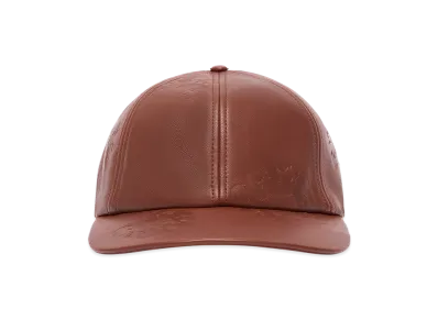 DENIM TEARS Leather Wreath Cap "Brown"