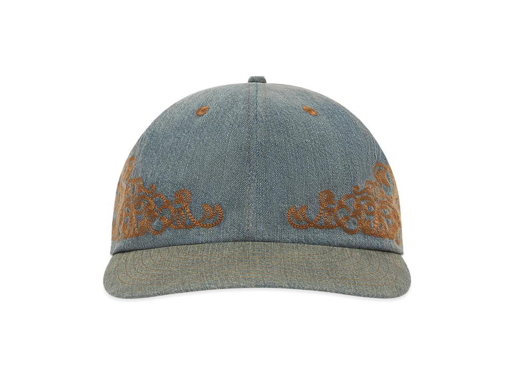DENIM TEARS Western Denim Cap "Blue"