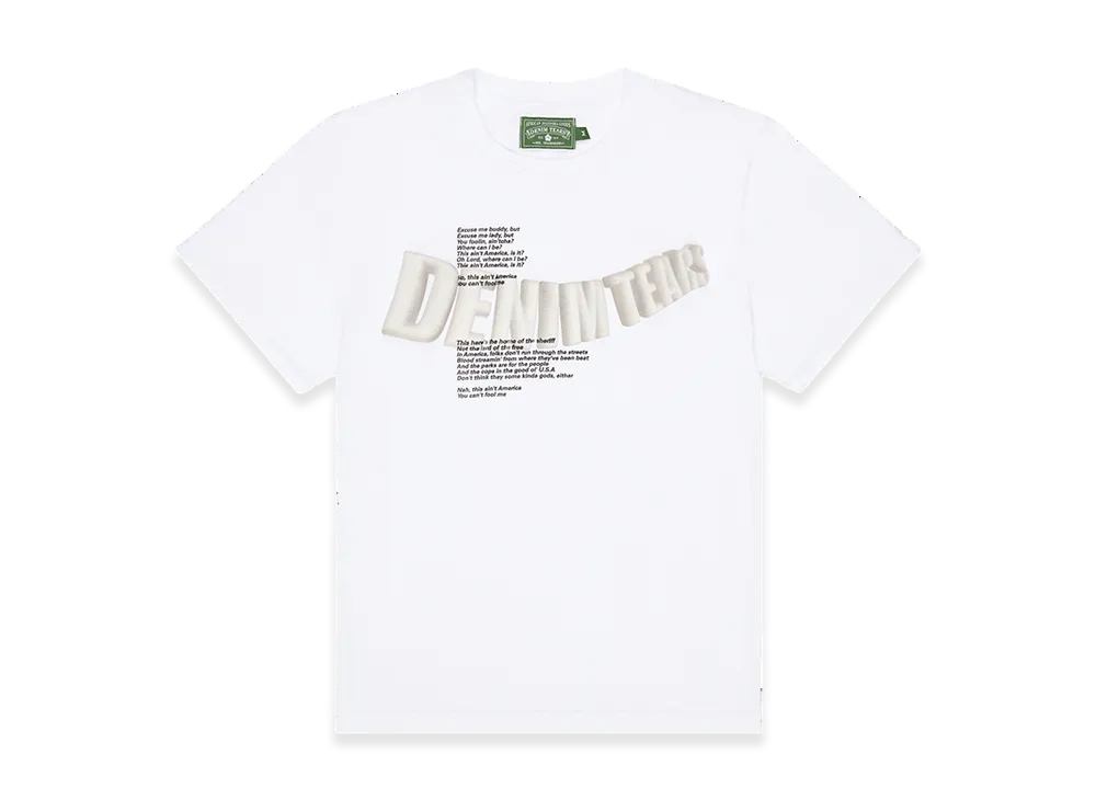 DENIM TEARS Gothic Tee "White"