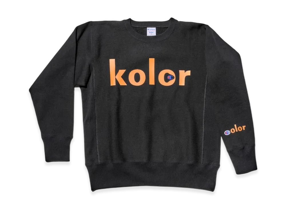 Championとkolorが初のコラボウェアを発売！名作リバースウィーブを