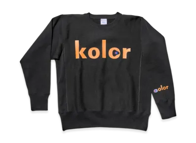 Champion x kolor Reverse Weave Crewneck Sweatshirt "Black"