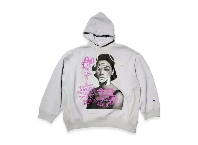 Champion x kolor Reverse Weave Hooded Sweatshirt "Gray"