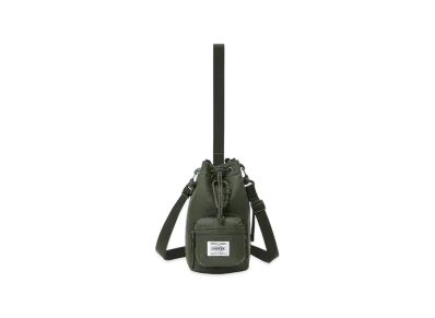 PORTER x HYKE Bonsac Mini & Coin Case "Olive Drab"