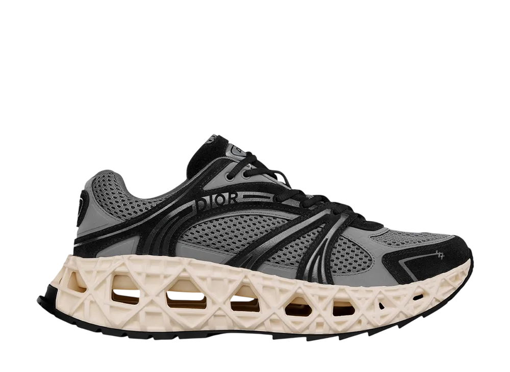 Dior B35 NXXT Sneaker Suede Technical Fabric & Technical Mesh "Black"