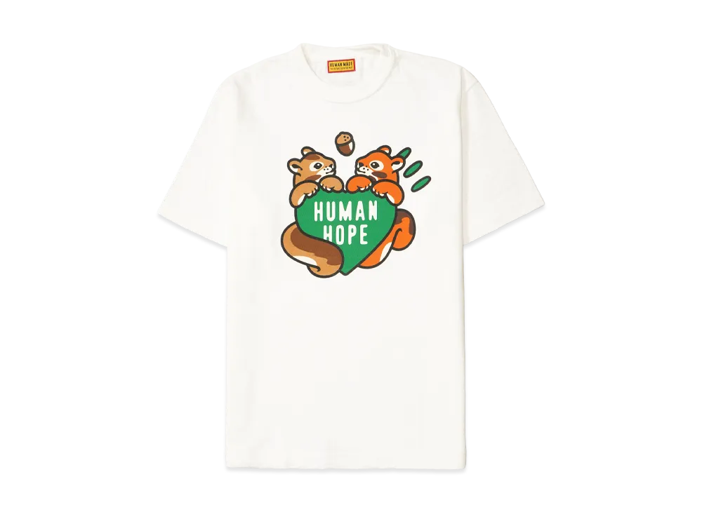 HUMAN MADE x j-hope of BTS HUMAN HOPE Graphic T-Shirt "White"