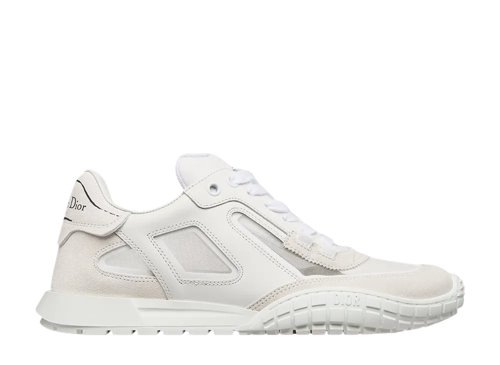ディオール ウィメンズ テック スニーカー カーフスキン・スエードカーフスキン・メッシュ "ホワイト"
