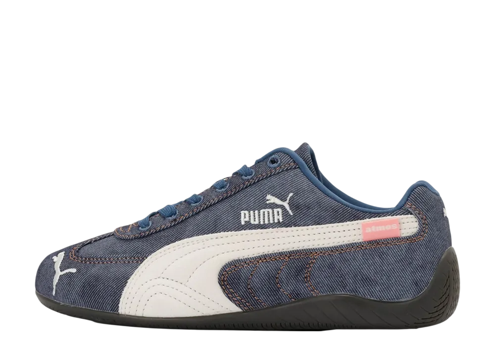 atmos Pink × Puma Speedcat Denim "Dark Indigo/Warm White"