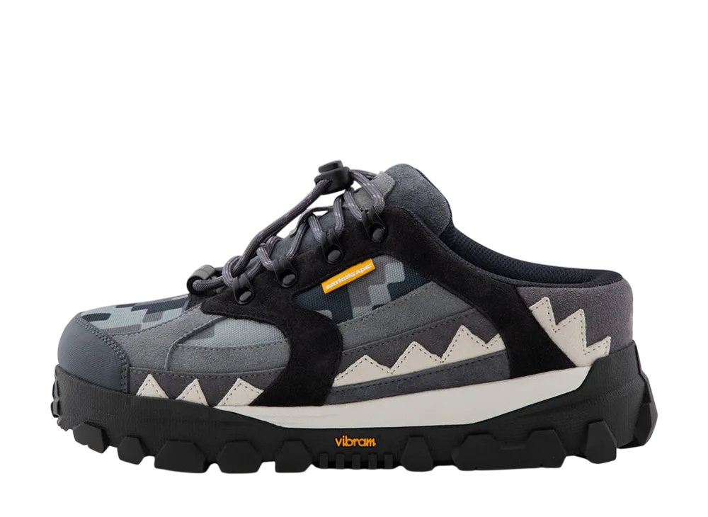 Kazuki Kuraishi × A BATHING APE SNOW CLOG STA "Gray"