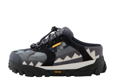 Kazuki Kuraishi × A BATHING APE Women's SNOW CLOG STA "Gray"