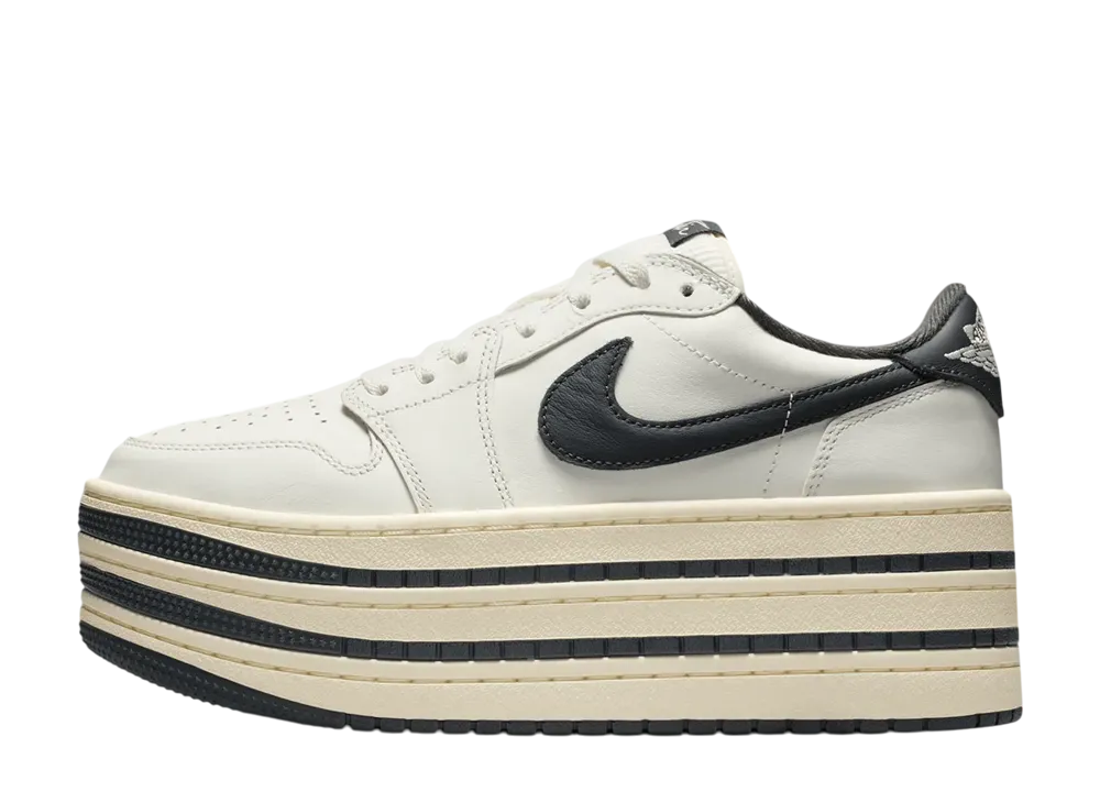 Nike Women's Air Jordan 1 Triple Stack "Sail/Black"