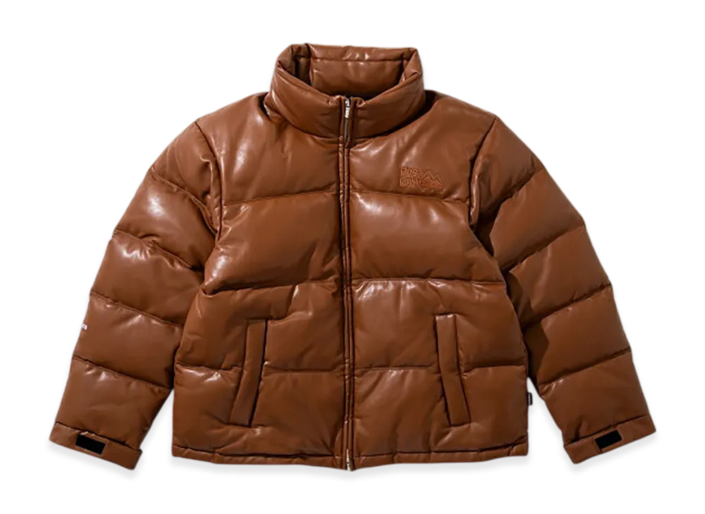 FIRST DOWN x Kinetics Bubble Down Jacket "Brown"