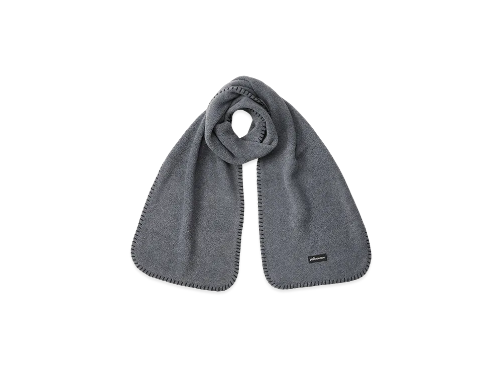 plllllleeeasse Fleece Scarf "Grey"