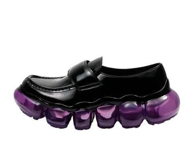 grounds JEWELRY LOAFER "Black Enamel/Purple"