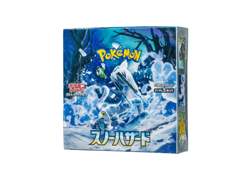 Pokemon Card Game Scarlet & Violet Expansion Pack "Snow hazard" Box (Snow hazard & Clay burst) | SNKRDUNK Pokemon Card Game Scarlet & Violet Expansion Pack "Snow hazard" Box (Snow hazard & Clay burst) | SNKRDUNK