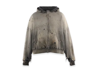 SAINT Mxxxxxx Zip Hoodie/Double Face "Black"