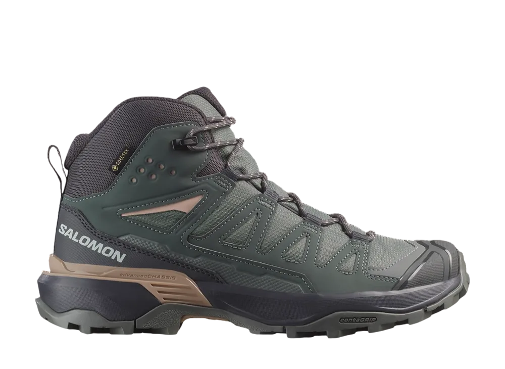 サロモン ウィメンズ X ウルトラ 360 ミッド ゴアテックス "セドナセージ/アーバンシック/エセリア"