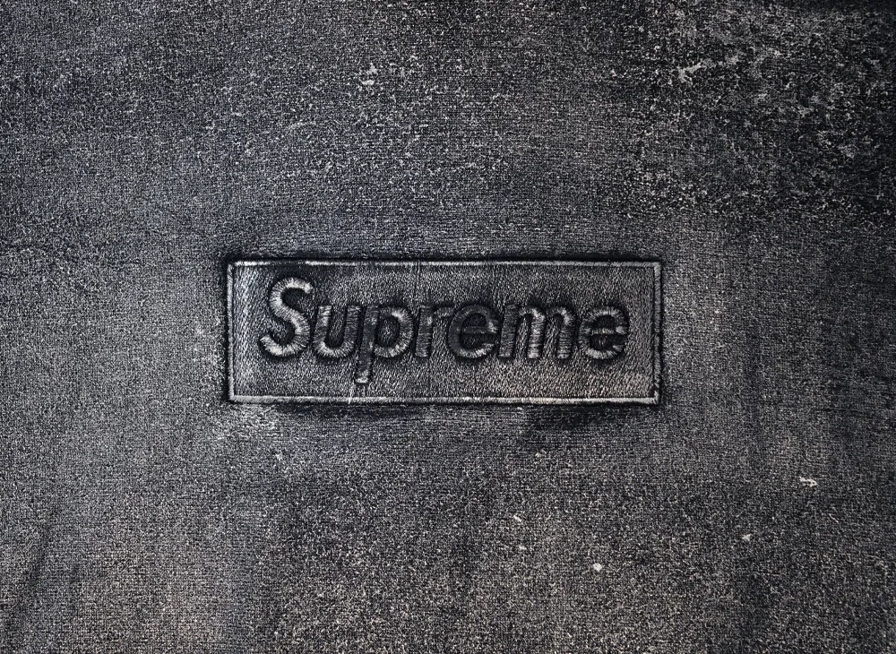 Supreme x MM6 Maison Margiela Foil Box Logo Hooded Sweatshirt