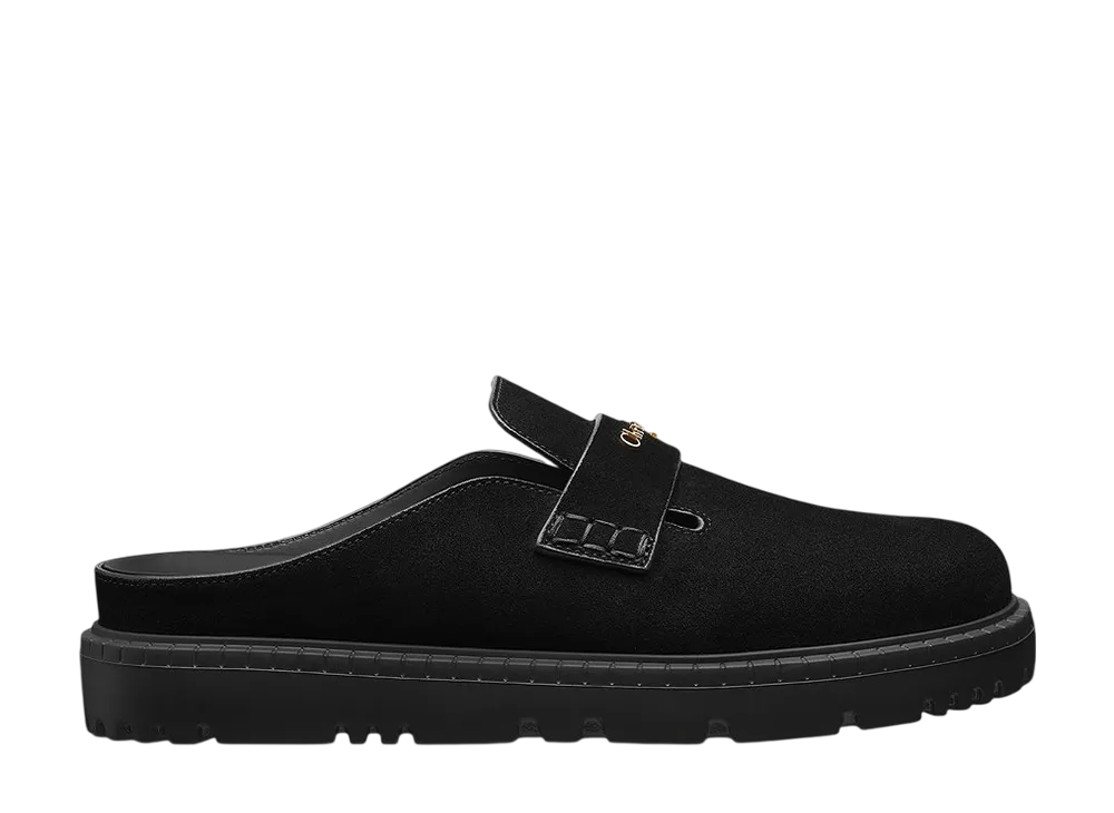 ディオール ウィメンズ ディオール ボーイ ミュール スエードカーフスキン "ブラック"