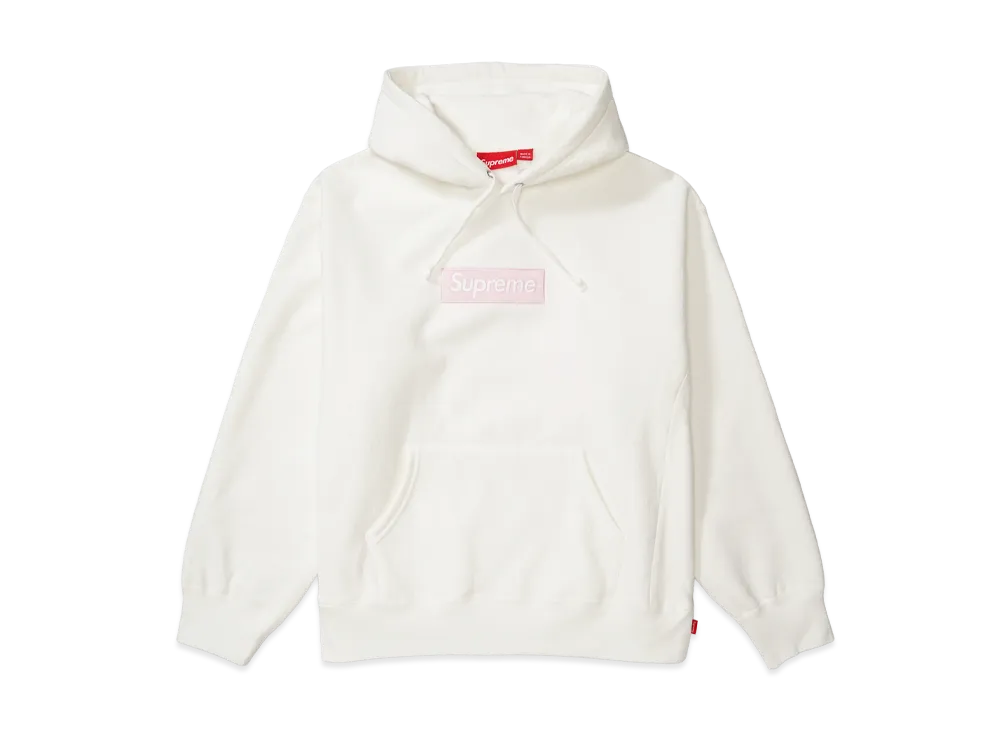 Supreme Box Logo Hooded Sweatshirt (25FW) "White"