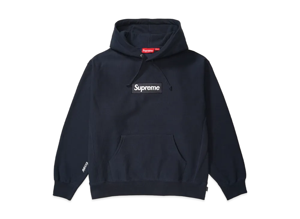 Supreme Box Logo Hooded Sweatshirt (25FW) "Navy"