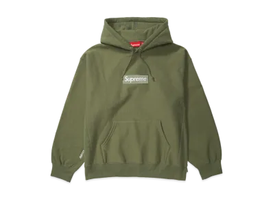 Supreme Box Logo Hooded Sweatshirt (25FW) "Light Olive"