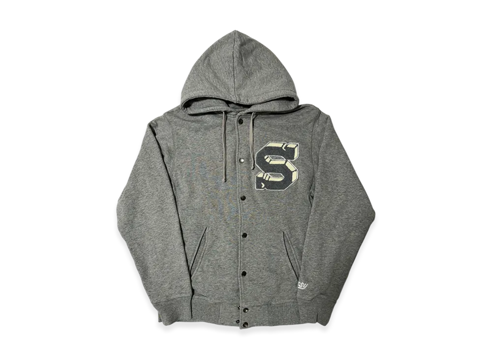 Stussy 00's S Logo Hoodie "Gray"
