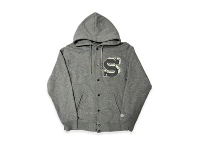 Stussy 00's S Logo Hoodie "Gray"