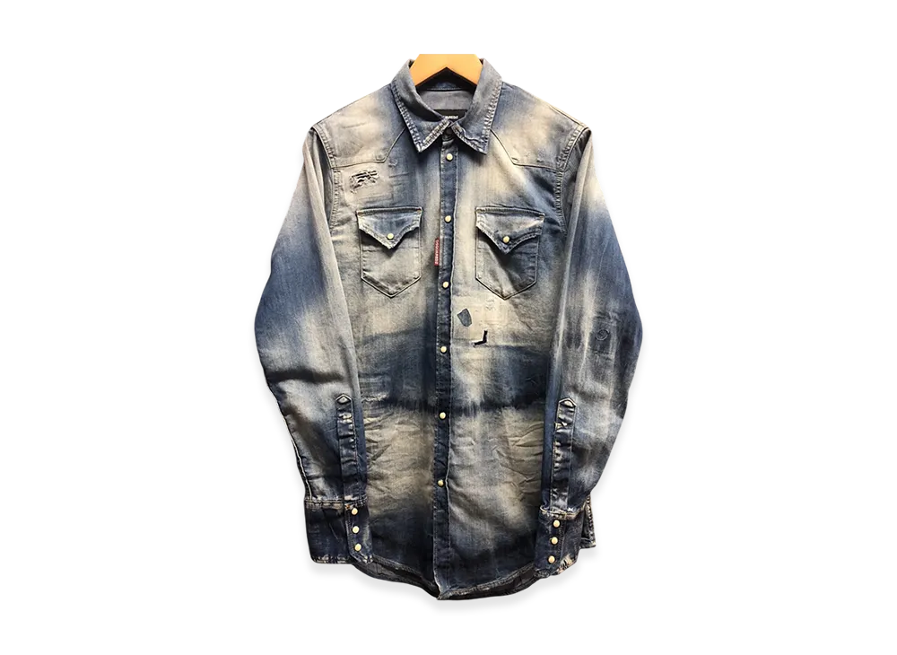 DSQUARED2 Western Denim Shirt "Blue"