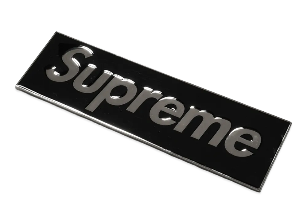 Supreme Box Logo Car Emblem 