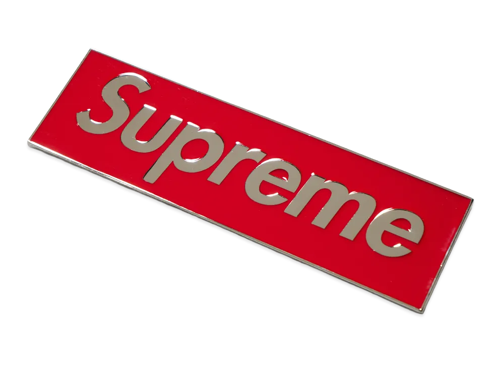 Supreme Box Logo Car Emblem 