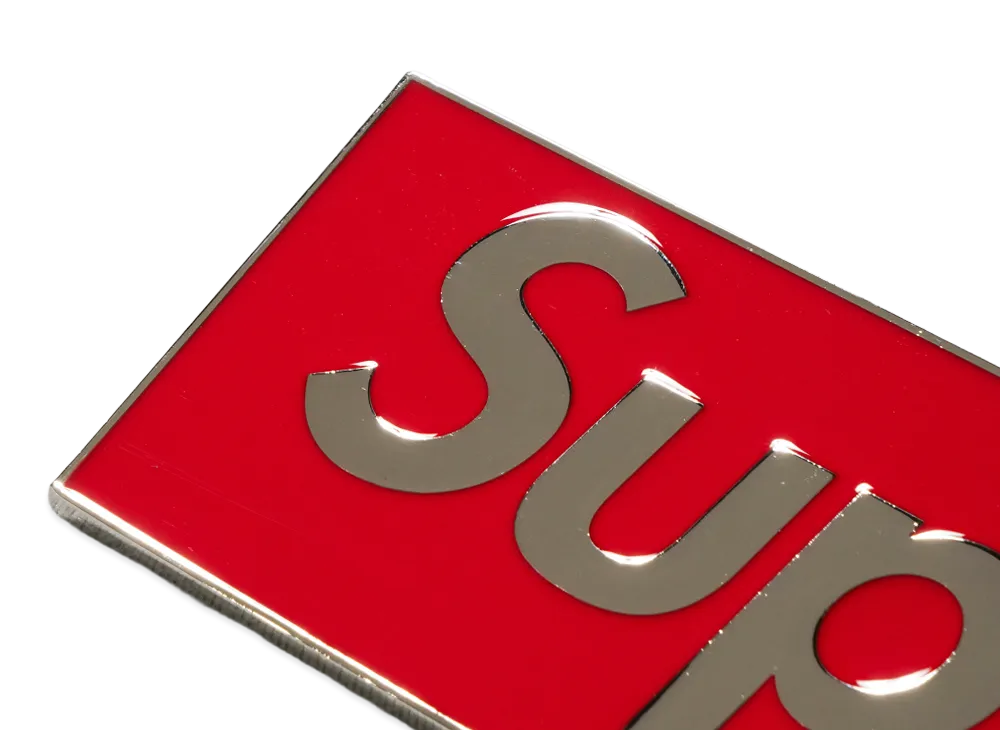Supreme Box Logo Car Emblem 