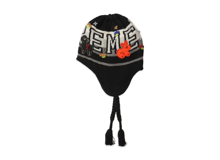 Supreme Felt Applique Earflap Beanie Supreme Felt Applique Earflap Beanie