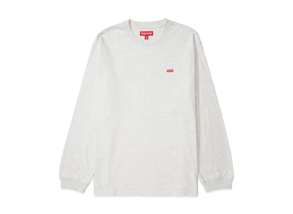 Supreme Small Box L/S Tee "Ash Grey"