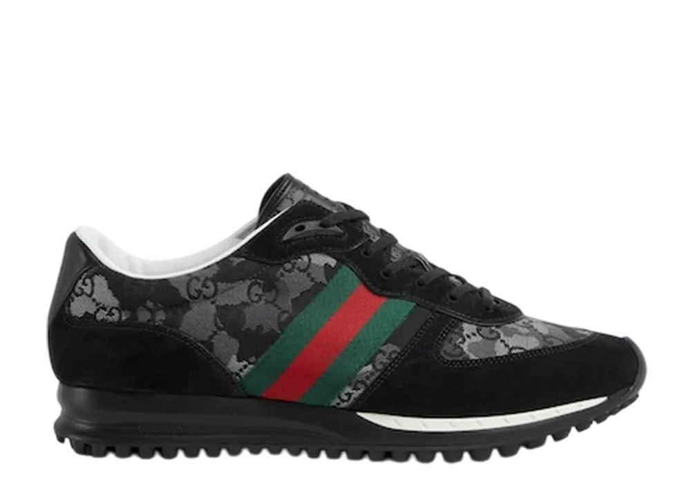 グッチ リモーション スニーカー "ブラック/グレー"