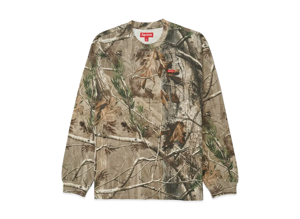 Supreme Small Box L/S Tee "Realtree AP Camo"