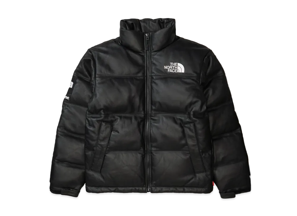 Supreme x The North Face Leather Nuptse Jacket 